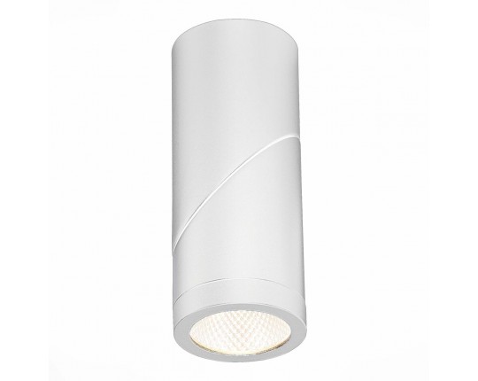 ST650.532.10 Светильник потолочный Белый LED 1*10W 3000K 800Lm Ra>90 38° IP44 D62xH151 165-265V
