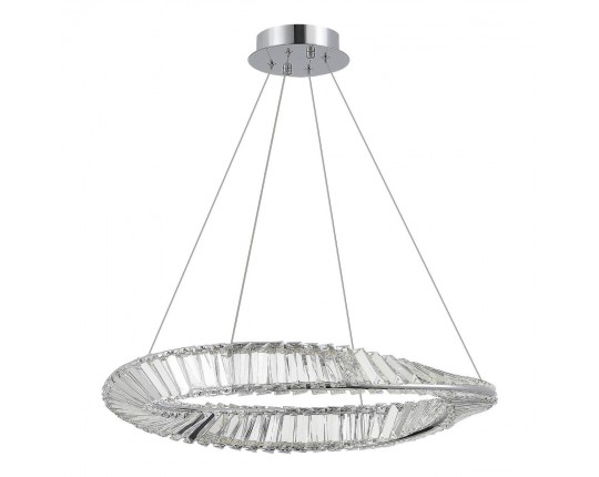 SL6204.101.01 Светильник подвесной ST-Luce Хром/Прозрачный LED 1*32W 4000K