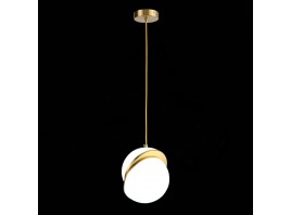 SL1164.303.01 Светильник подвесной ST-Luce Латунь/Белый E27 1*60W