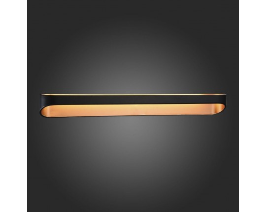 SL582.411.01 Светильник настенный ST-Luce Черный, Золото/Черный, Золото LED 1*18W 4000K
