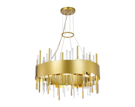 SL1633.203.12 Люстра подвесная ST-Luce Матовое золото/Матовое золото,Прозрачный E14 12*40W