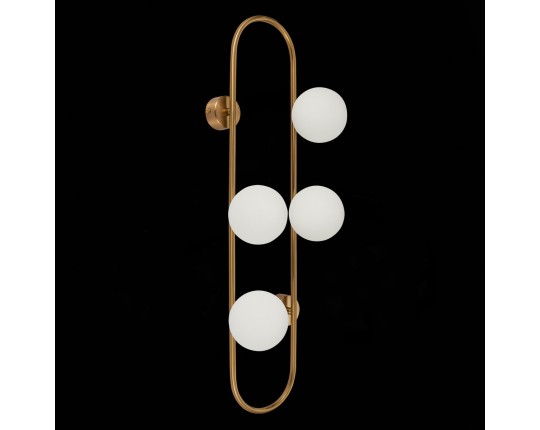 SL1149.301.04 Бра ST-Luce Латунь/Белый G9 4*5W