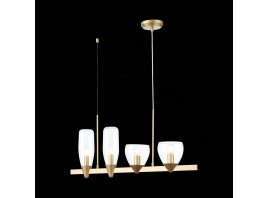 SL1119.203.04 Светильник подвесной ST-Luce Золотистый/Прозрачный E14 4*40W