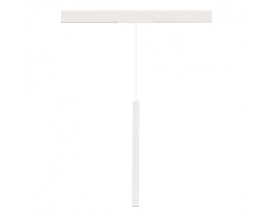 ST683.536.08 Магнитный трековый светильник Белый LED 1*8W 3000K 450Lm Ra90 24° IP20 D30xH500 48V