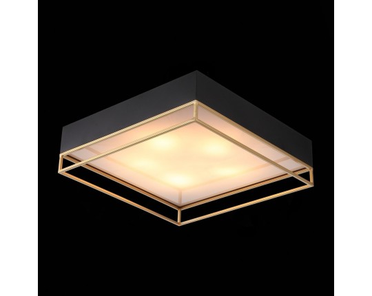SL1127.422.05 Светильник потолочный ST-Luce Черный, Матовое золото/Белый E27 5*40W