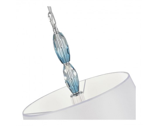 SL1759.103.03 Светильник подвесной ST-Luce Хром, Голубой/Белый E27 3*40W