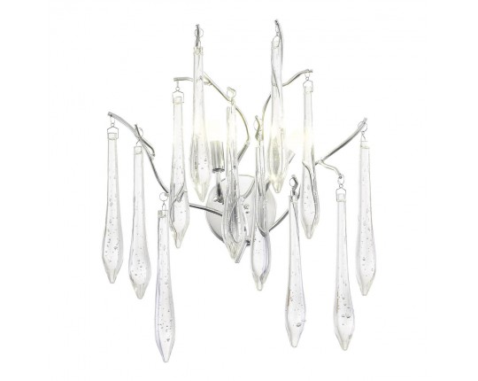 SL1660.101.02 Светильник настенный ST-Luce Хром/Хром, Прозрачный G9 2*5W 4000K