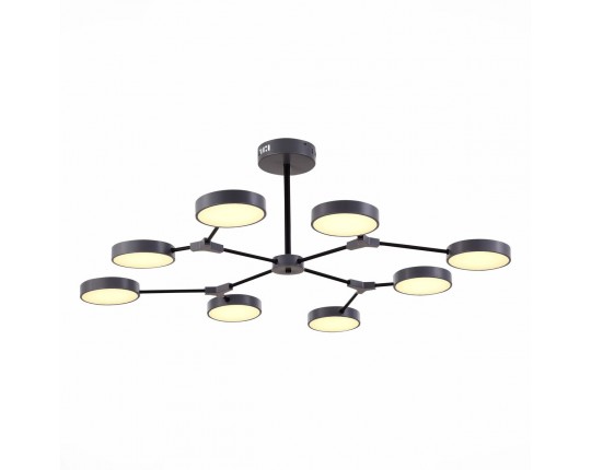 SLE6003-702-08 Светильник потолочный Серый,Черный/Серый LED 8*10W