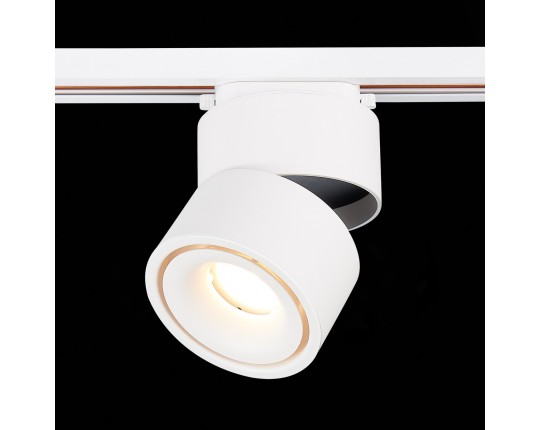 ST652.536.12 Св-к трек. Белый LED 1*12W 3000K 1 000Lm Ra>90 36° IP20 D100xH136 170-240VV