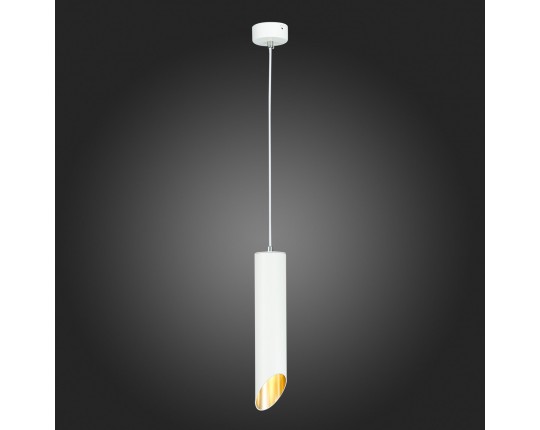 ST152.503.01 Светильник подвесной Белый GU10 1*50W  IP20 D60xH300 220V Без ламп