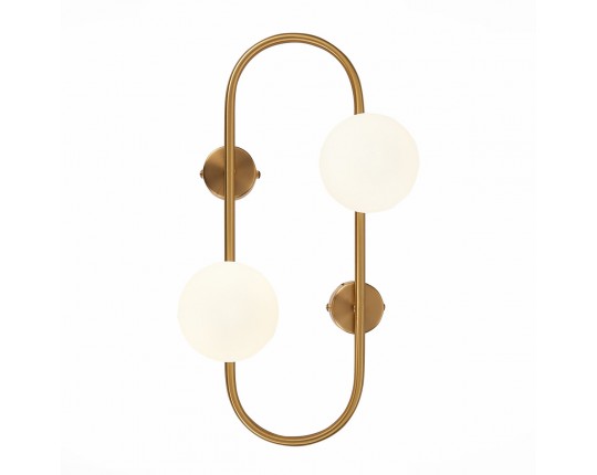 SL1149.301.02 Бра ST-Luce Латунь/Белый G9 2*5W