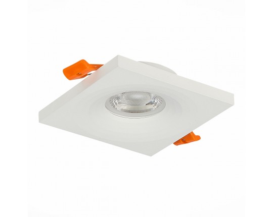 ST205.518.01 Св-к встр. Белый GU10 1*50W  L94xW94xH27 220V Без ламп