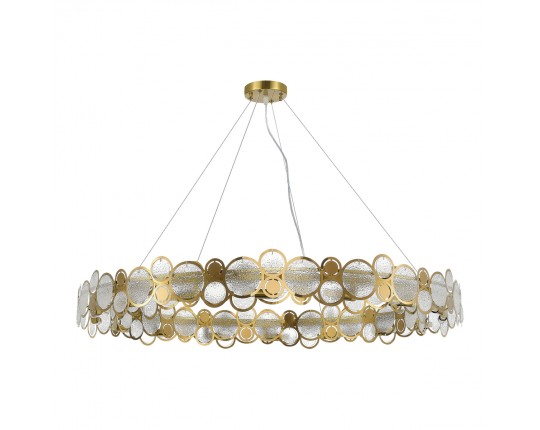 SL6133.303.16 Светильник подвесной ST-Luce Латунь/Прозрачный G9 16*5W 4000K