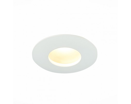 ST213.508.01 Св-к встр. Белый GU10 1*50W  IP44 D84xH50 220V Без ламп