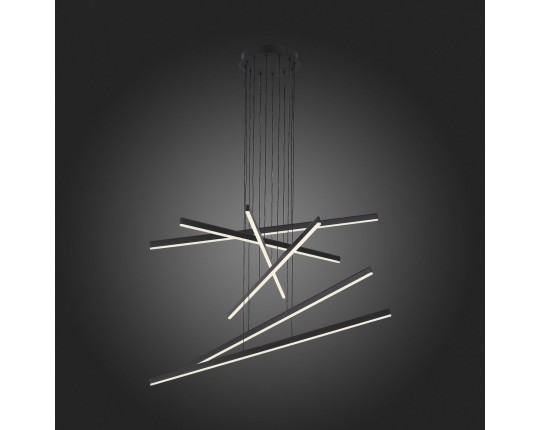 SL394.423.06 Люстра подвесная ST-Luce Черный/Белый LED 1*100W 4000K