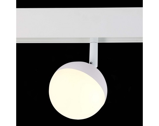 ST358.536.07 Магнитный трековый светильник Белый LED 1*7W 3000K 520Lm Ra>80 120° IP20 L120xW90xH192