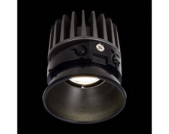 ST850.408.07 Светодиодный модуль SMART Черный LED 1*7W 2700K-6500K 560Lm Ra90 36° IP20 D69xH75 220-2