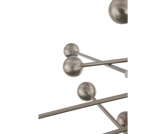 SL377.302.08 Люстра потолочная ST-Luce Никель/Прозрачный LED 8*4,5W 3000K