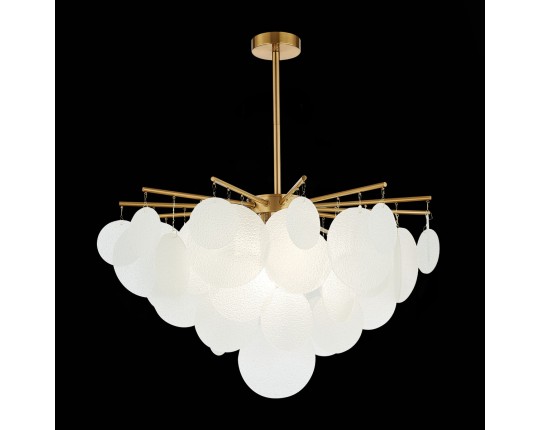 SL1231.302.06 Люстра потолочная ST-Luce Латунь/Белый E14 6*60W