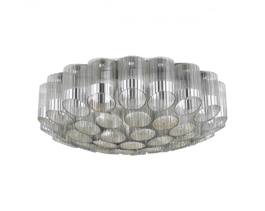 SL1662.102.19 Светильник потолочный ST-Luce Никель/Никель, Прозрачный E14 19*60W