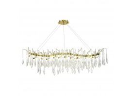 SL1660.213.12 Светильник подвесной ST-Luce Шампань/Шампань, Прозрачный G9 12*5W 4000K