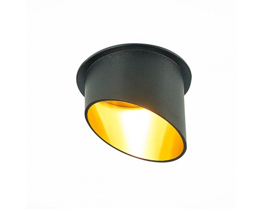 ST214.408.01 Св-к встр. Черный GU10 1*50W  IP20 L68xW68xH68 220V Без ламп