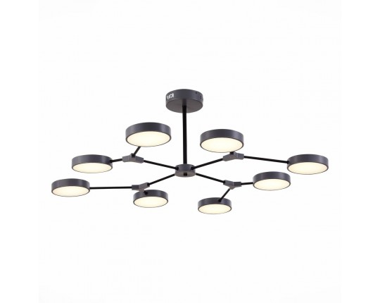 SLE6003-702-08 Светильник потолочный Серый,Черный/Серый LED 8*10W