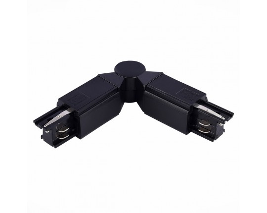 ST030.409.18 Поворотный угол для трехфазного шинопровода ST-Luce Черный