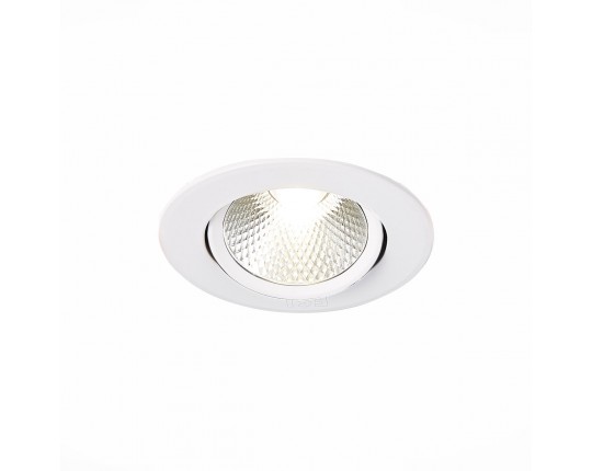 ST211.538.06.24 Св-к встр. Белый LED 1*6W 3000K 480Lm Ra80 24° IP20 D86xH50 220-240V