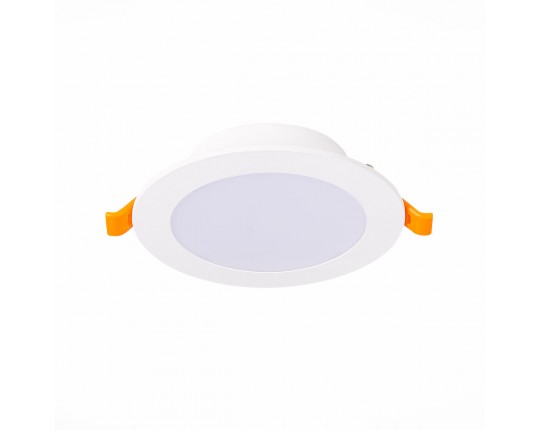 ST210.538.08 Св-к встр. Белый LED 1*8W 3000K 640Lm Ra80 110° IP20 D120xH30 220-240V