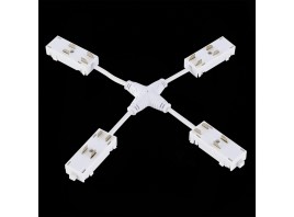 ST015.522.20 X- оБразный коннектор Skyline 220 ST-Luce Белый