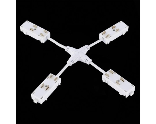 ST015.522.20 X- оБразный коннектор Skyline 220 ST-Luce Белый