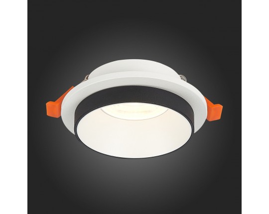 ST206.508.01 Св-к встр. Белый GU10 1*50W  D92xH38 220V Без ламп