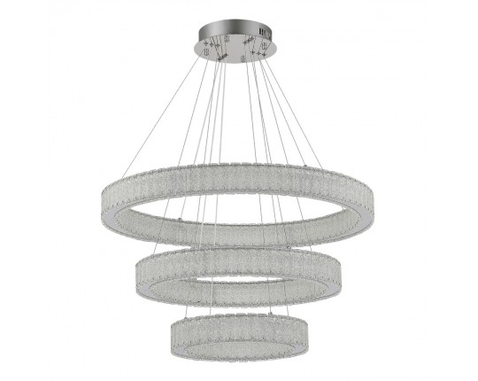 SL6008.103.03 Люстра подвесная ST-Luce Хром/Хром LED 3*95W 3000K