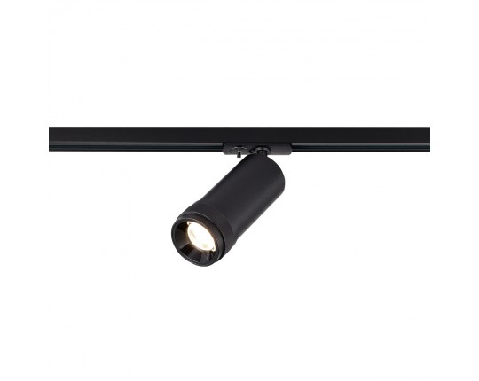 ST385.436.10 Св-к трек. Zoom Черный LED 1*10W 3000K 900Lm Ra 10-55° IP20 D55xH125 220V