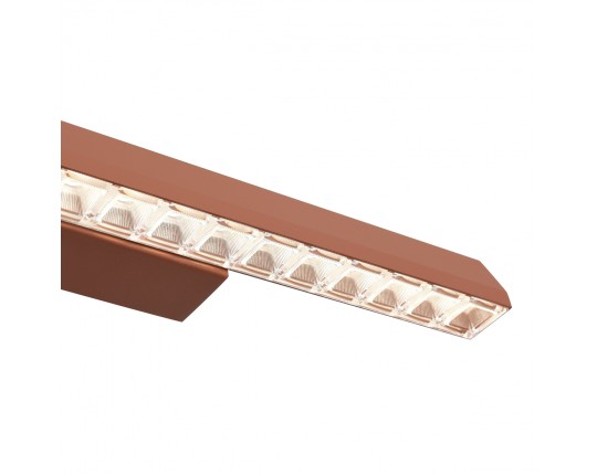 SL1018.623.01 Светильник подвесной ST-Luce терракотовый/прозрачный LED 1*11W 4000K