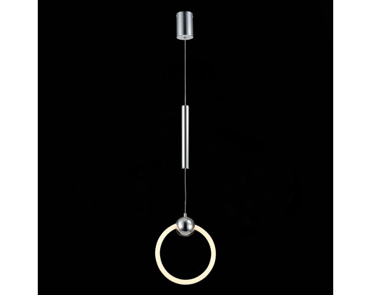 SL1578.103.01 Подвес ST-Luce Хром/Белый,Хром LED 1*15W 3000K