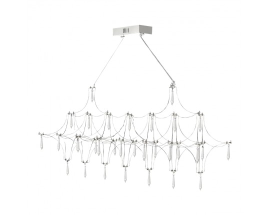 SL6603.103.17 Светильник подвесной ST-Luce Хром/Прозрачный LED 1*17W 4000K