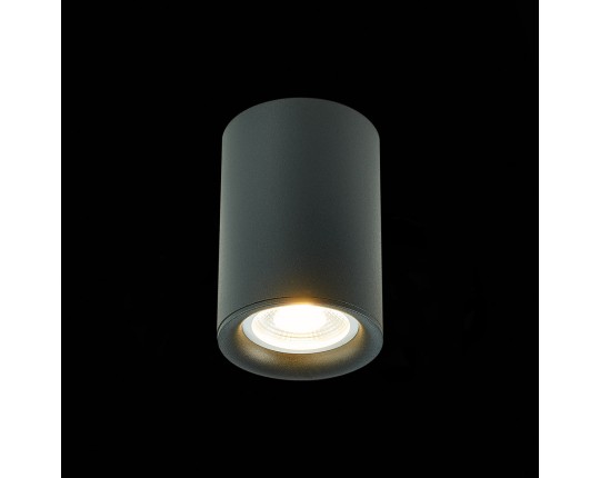 ST114.407.01 Светильник потолочный Черный GU10 1*50W  IP20 L65xW65xH93 220V Без ламп