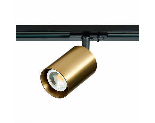 ST302.206.01 Св-к трек. Золотистый GU10 1*50W  IP20 L100xW70xH172 220V Без ламп