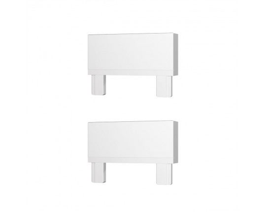 ST067.509.19 Торцевая заглушка SKYFLAT (2 шт) ST-Luce Белый