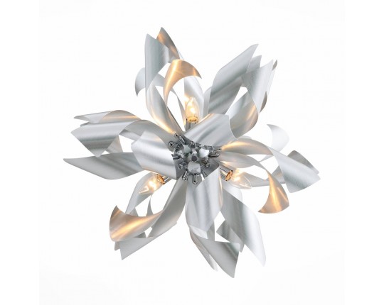 SL453.003.06E Люстра подвесная ST-Luce Алюминий/Алюминий E14 6*40W