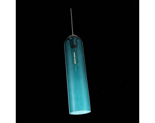 SL1145.183.01 Светильник подвесной ST-Luce хром/зеленый E27 1*60W