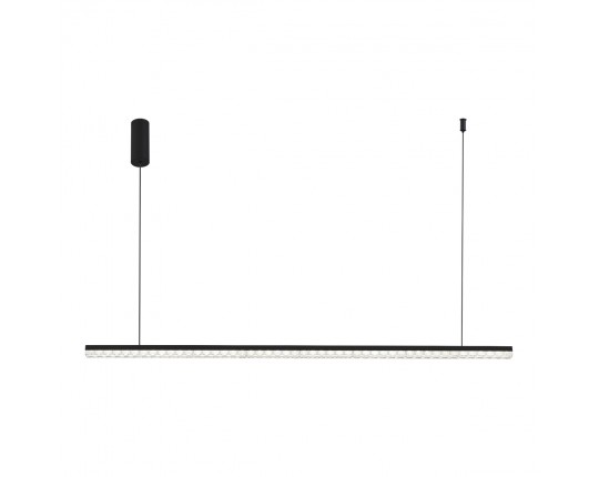 SL1018.423.01 Светильник подвесной ST-Luce черный/прозрачный LED 1*32W 4000K