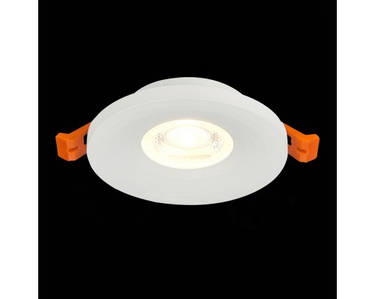 ST205.508.01 Св-к встр. Белый GU10 1*50W  D95xH27 220V Без ламп