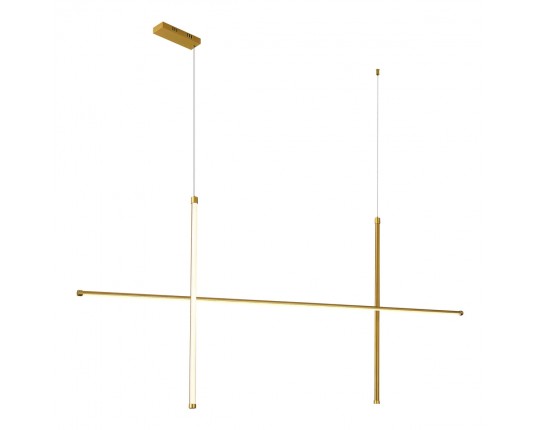 SL6207.203.50 Светильник подвесной ST-Luce Матовое золото LED 1*50W 3000K