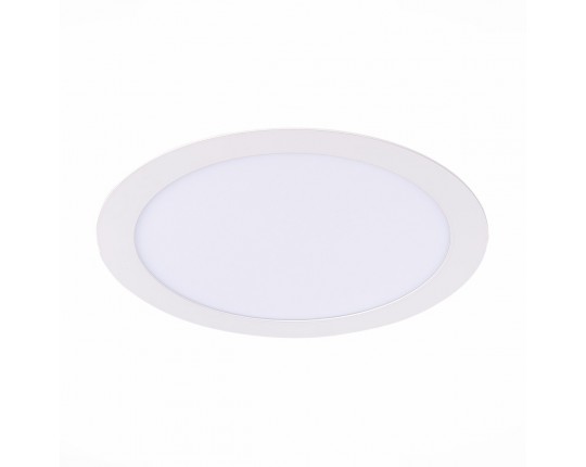 ST209.548.18 Св-к встр. Белый LED 1*18W 4000K 1 350Lm Ra80 110° IP20 D225xH8 90-265V