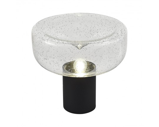 SL6014.424.01 Прикроватная лампа ST-Luce Черный/С пузырьками воздуха E27 1*40W