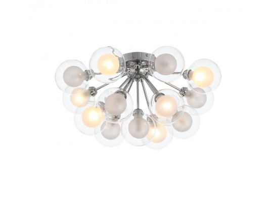 SL431.102.15 Люстра потолочная ST-Luce Хром/Прозрачный, Белый G9 15*5W