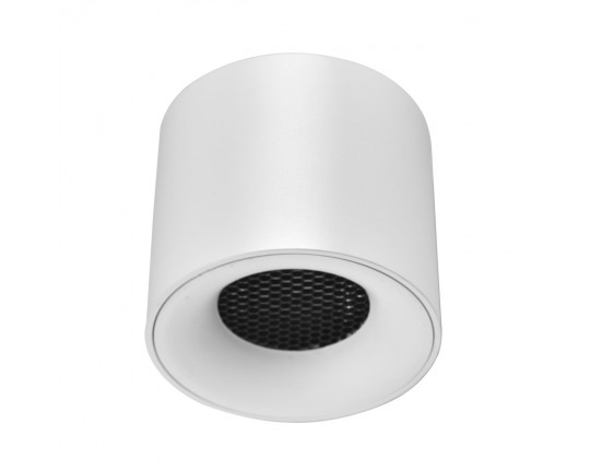 ST761.543.10 Светильник потолочный белый LED 1*10W 4000K 530Lm Ra 36° IP20 D80xH70 170-240VV